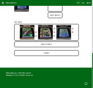YSOShmupRecords 기록 폼 하단 부분